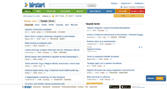 Desktop Screenshot of hirstart.hu